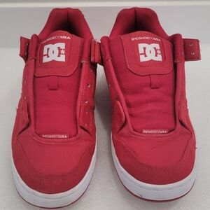 DC Kids Bold Red Sneakers
